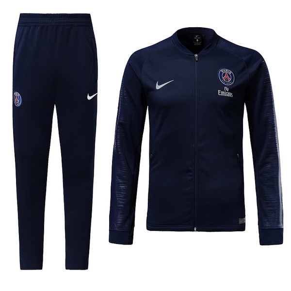 Survetement Football Enfant PSG 2018-19 Bleu Marine